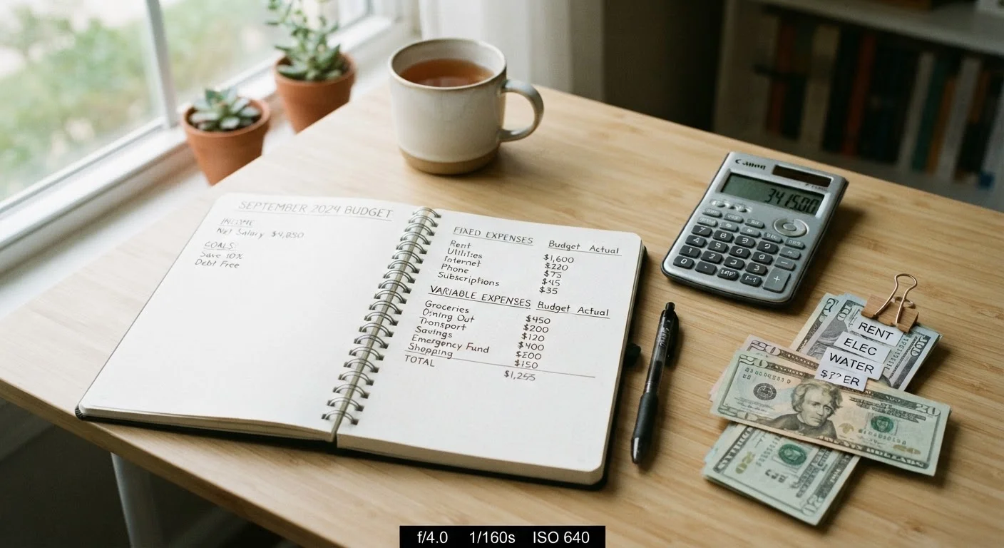Building Your First Monthly Spending Plan from Scratch