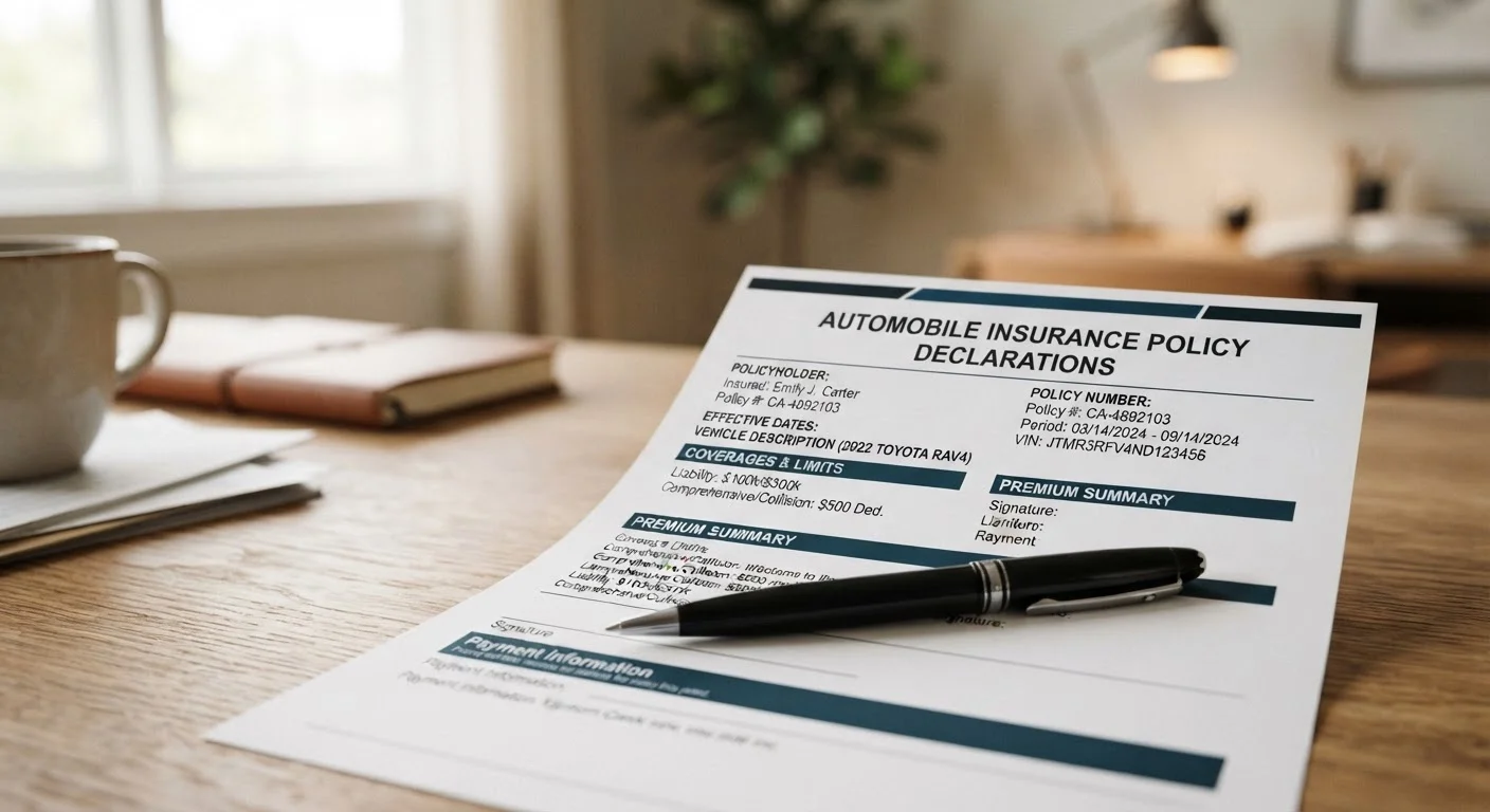 Car Insurance Terminology Every Driver Should Understand