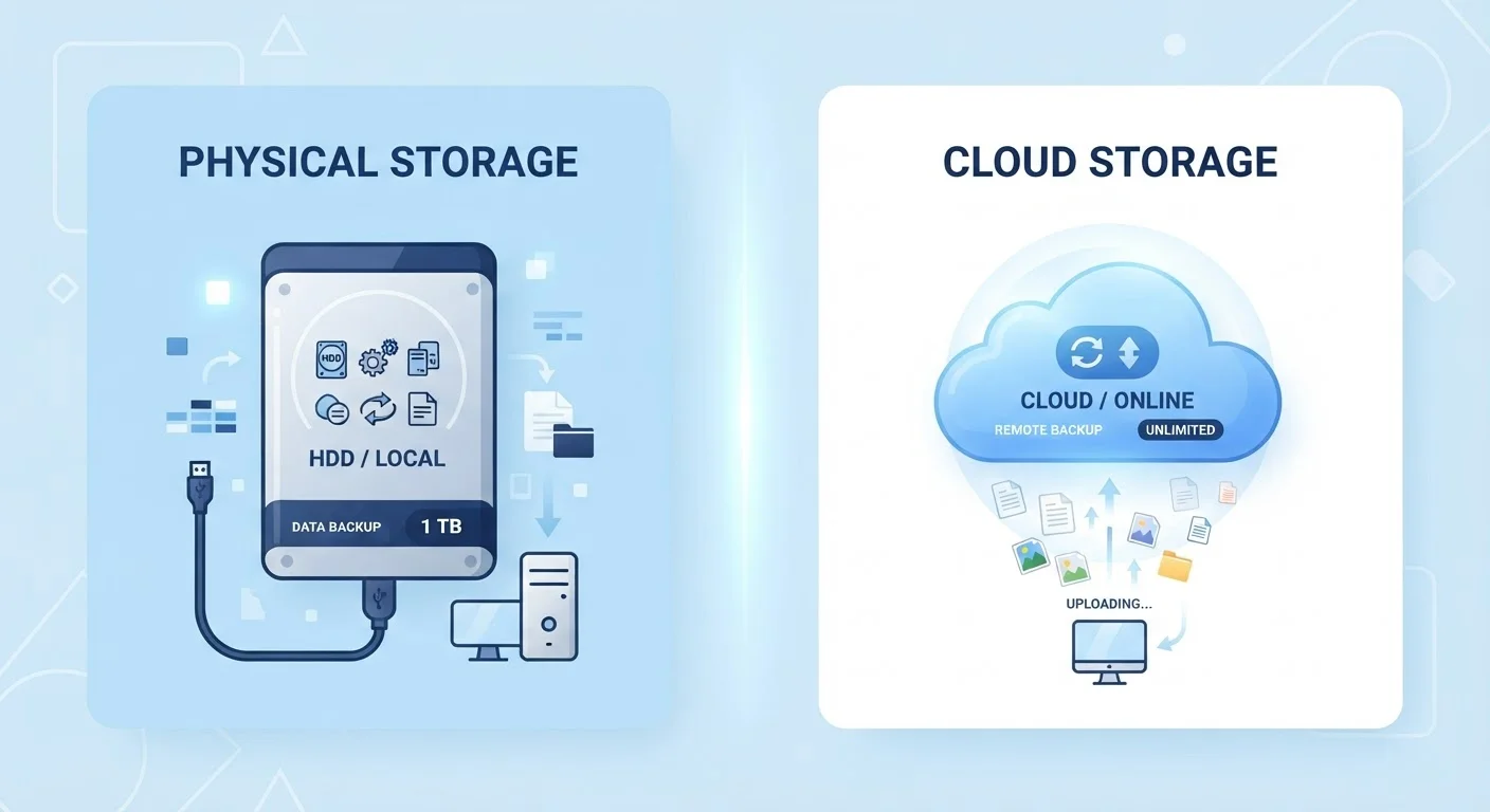 Cloud Storage vs. Local Storage: Where Your Files Actually Live
