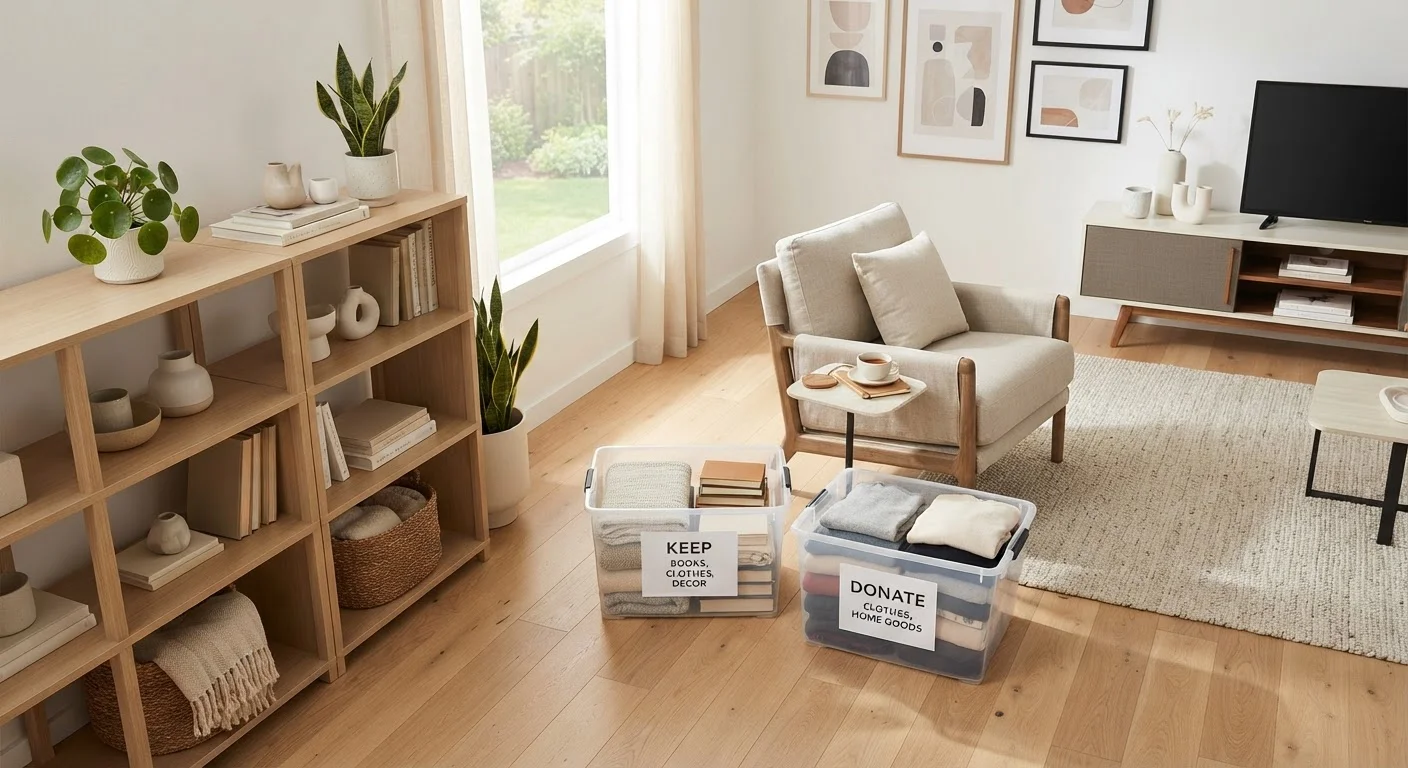 Decluttering Methods Compared: KonMari, Swedish Death Cleaning, and the Four-Box Approach