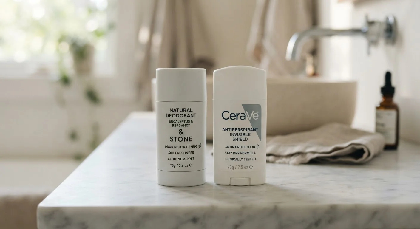 Deodorant vs. Antiperspirant: What Each One Actually Does