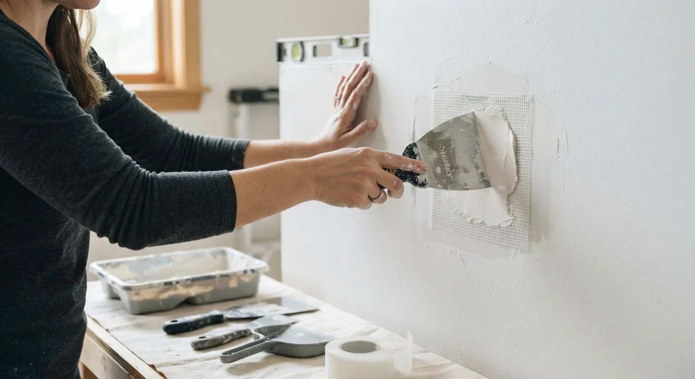 Drywall Repair From Nail Holes to Large Patches