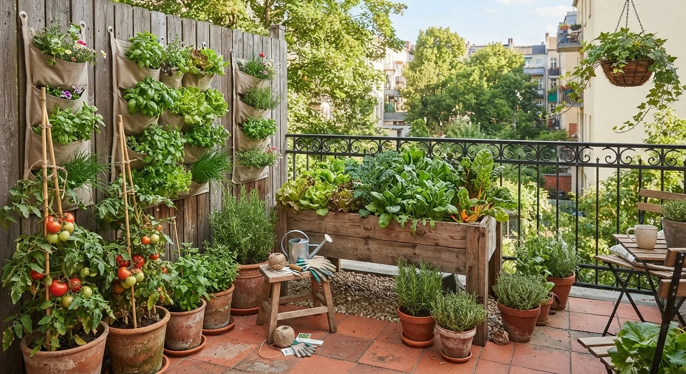 Growing Food in Small Spaces: Containers, Raised Beds, and Vertical Gardens