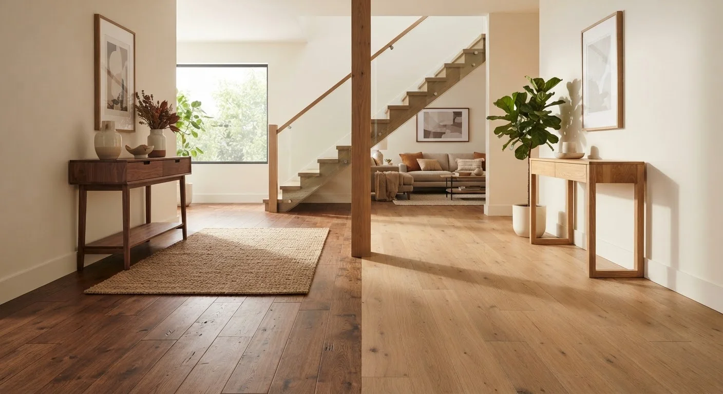 Hardwood vs. Engineered Wood Flooring: A Room-by-Room Look