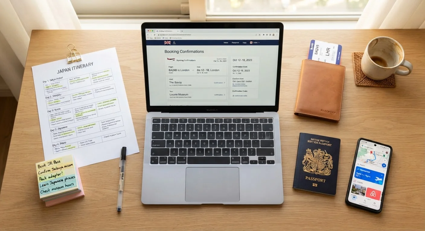 Keeping Your Trip Organized Across Booking Platforms and Emails