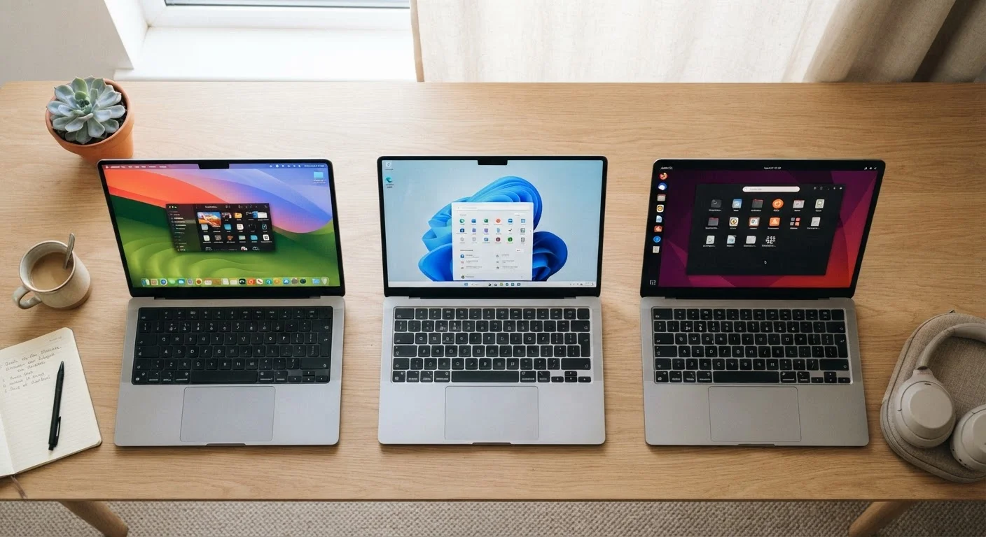 Operating Systems Compared: Windows, macOS, and ChromeOS Side by Side