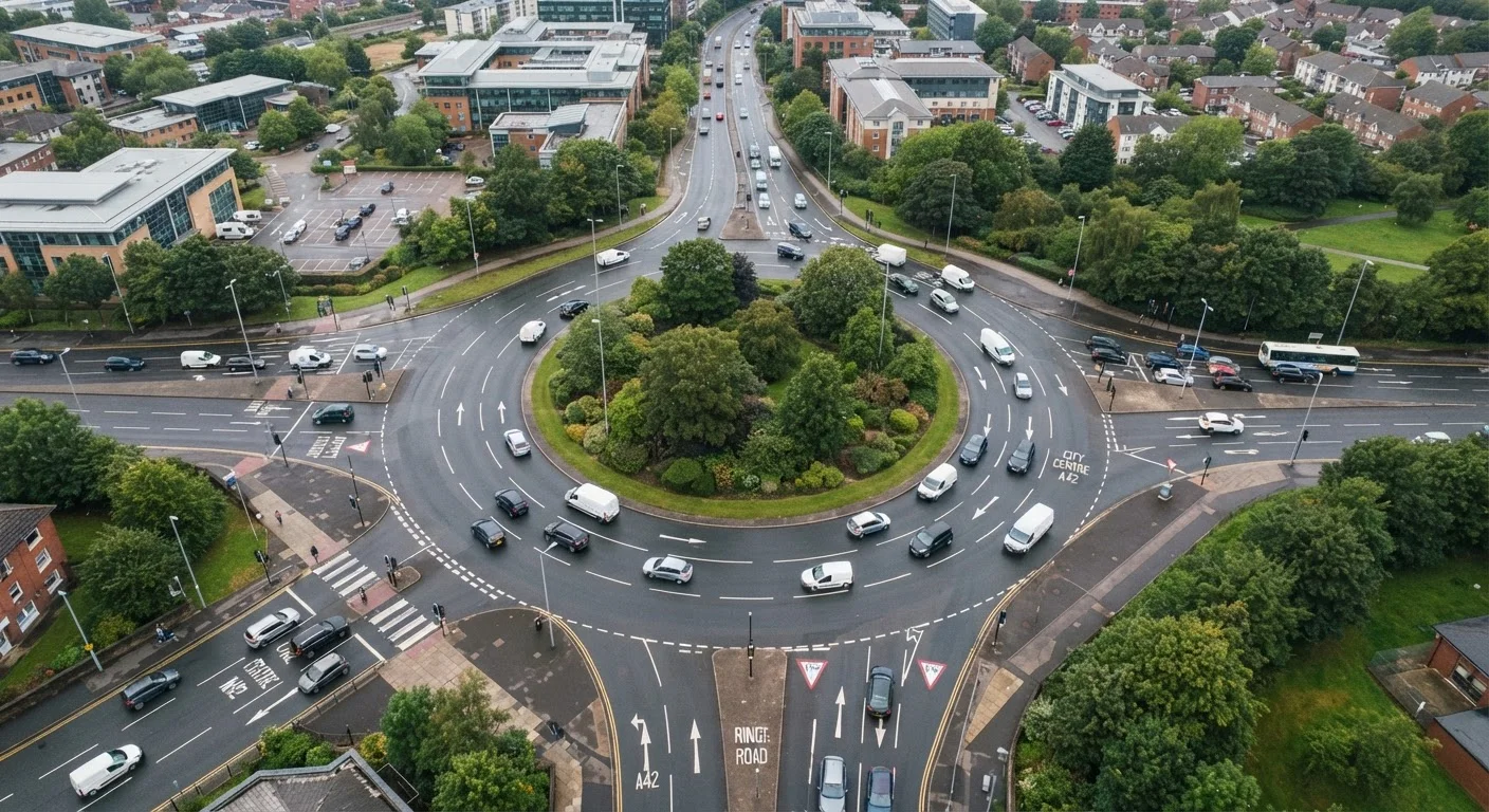 Roundabouts, Four-Way Stops, and Yield Signs: Who Actually Goes First