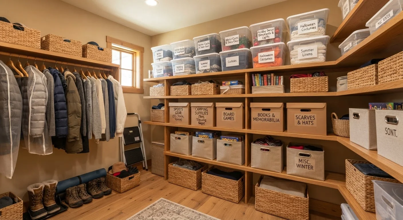 Seasonal Rotation: How to Organize Belongings That Aren't in Use Year-Round