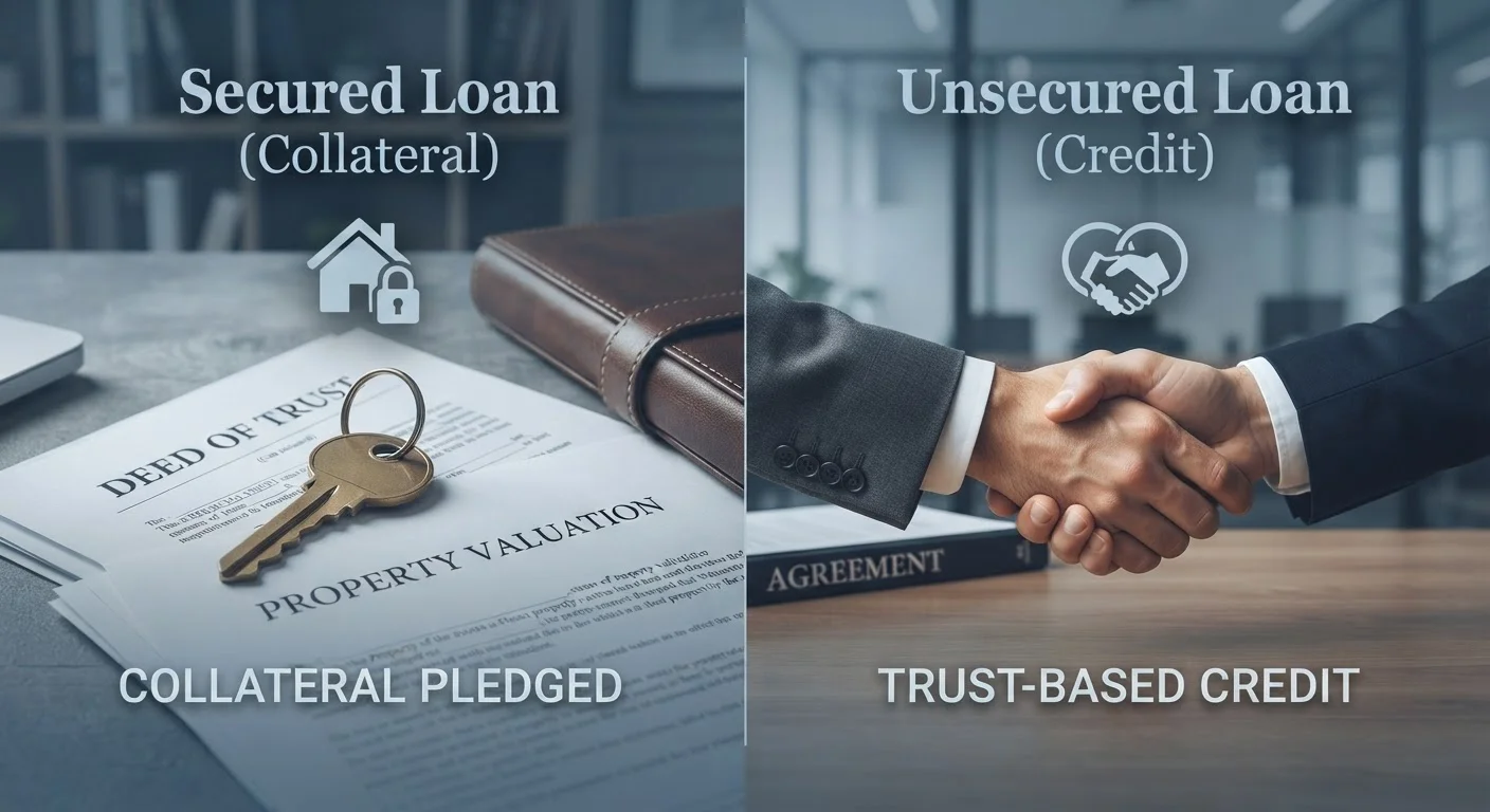 Secured vs. Unsecured Credit: What Changes for the Borrower