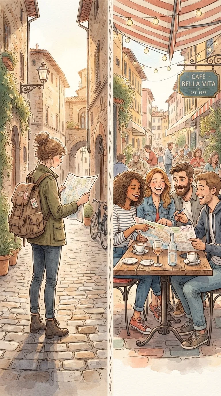 Solo Travel vs. Group Travel: What Changes When You Plan