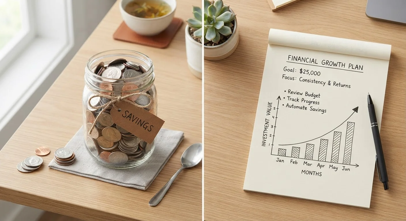 The Difference Between Saving and Investing — and Why It Matters