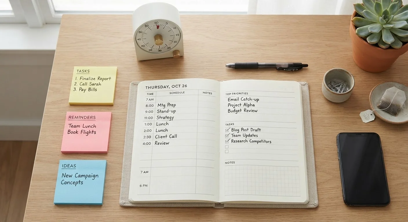 Time Blocking, Task Lists, and Time Boxing: Which Approach Fits Which Work Style