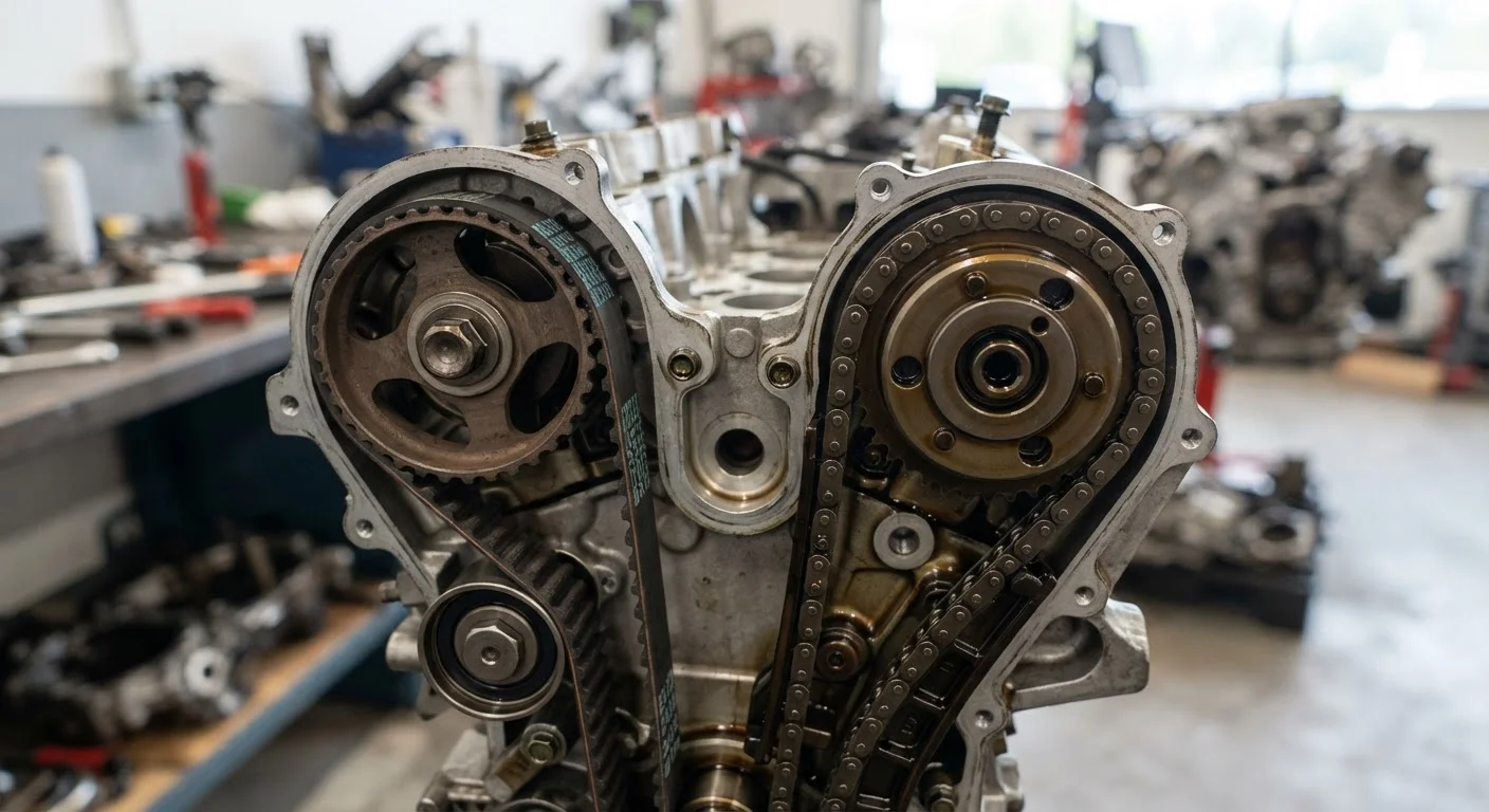 Timing Belt vs. Timing Chain: One You Replace, One You Monitor