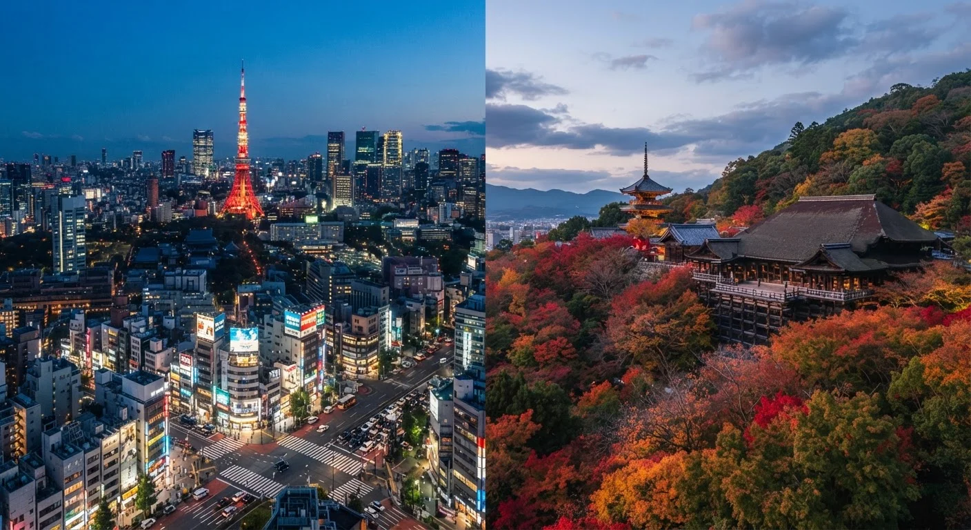 Tokyo or Kyoto: Choosing the Right Japanese City for Your Travel Style