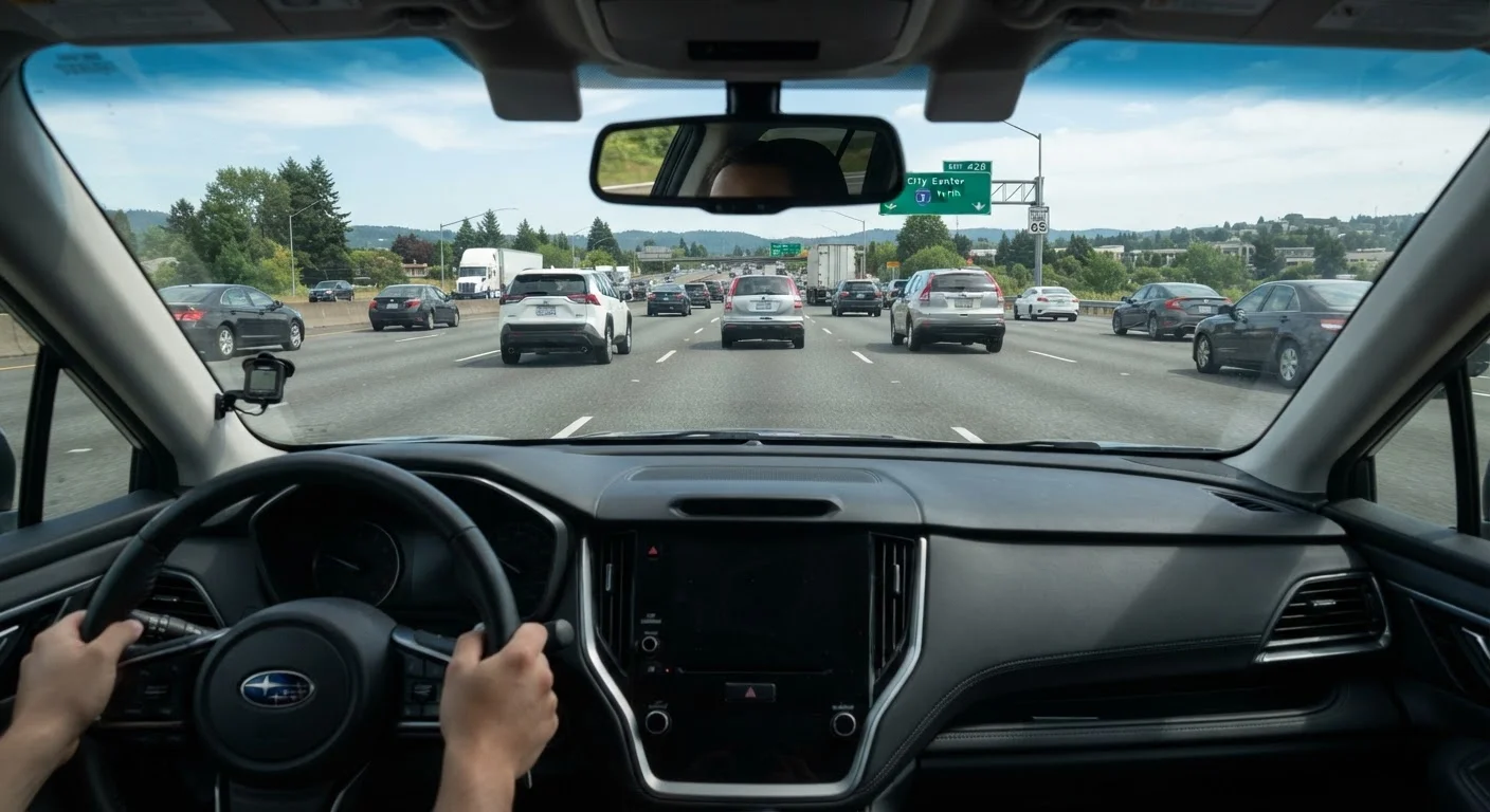 What Your Following Distance Is Actually Telling Other Drivers