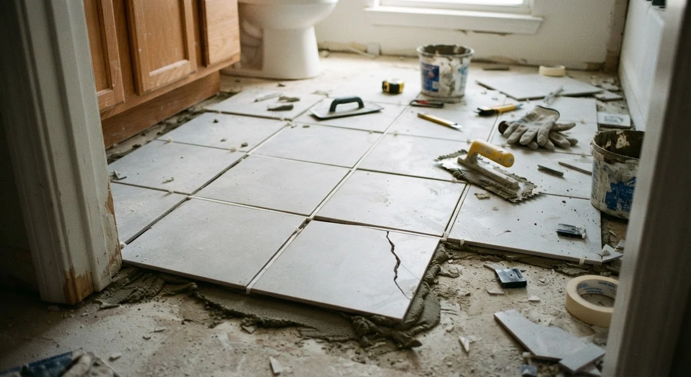 Why Bathroom Tile Jobs Fail — and How to Set Them Up to Last