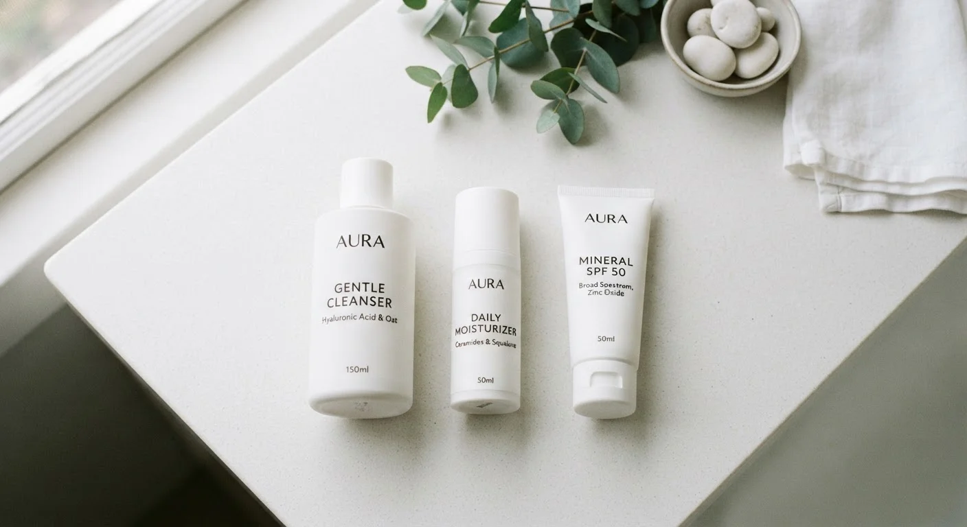 Your First Skincare Routine: A No-Overwhelm Starting Point